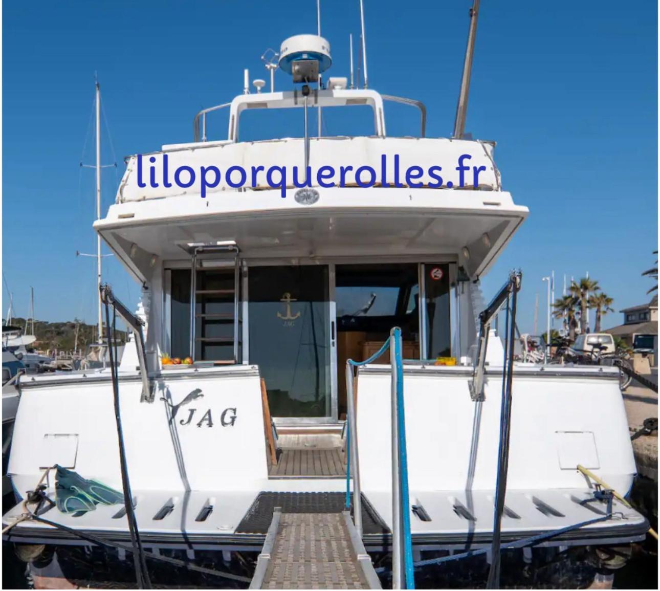 Hebergements Bateaux A Quai بوركيرول المظهر الخارجي الصورة